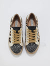 Zapatilla Leopardo| Sneakers de Cuero con Estampado Animal 