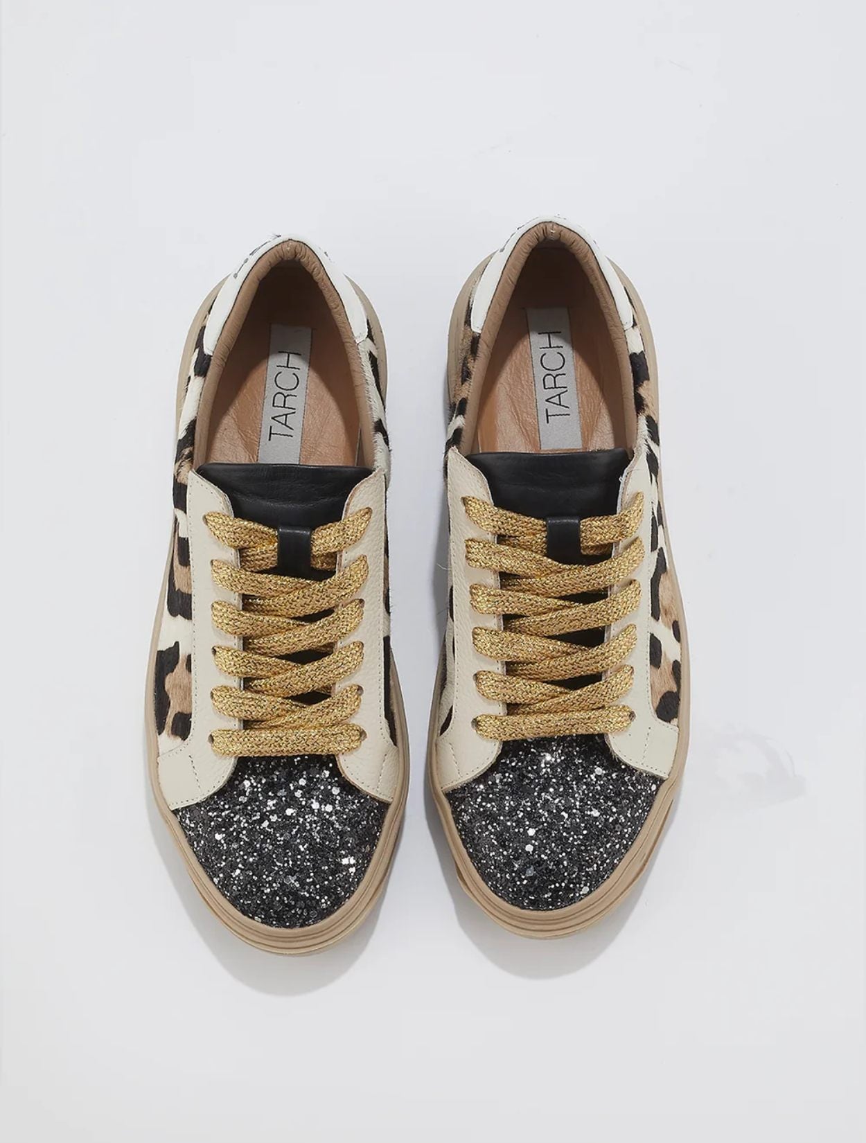 Zapatilla Leopardo| Sneakers de Cuero con Estampado Animal 