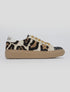Zapatilla Leopardo| Sneakers de Cuero con Estampado Animal 