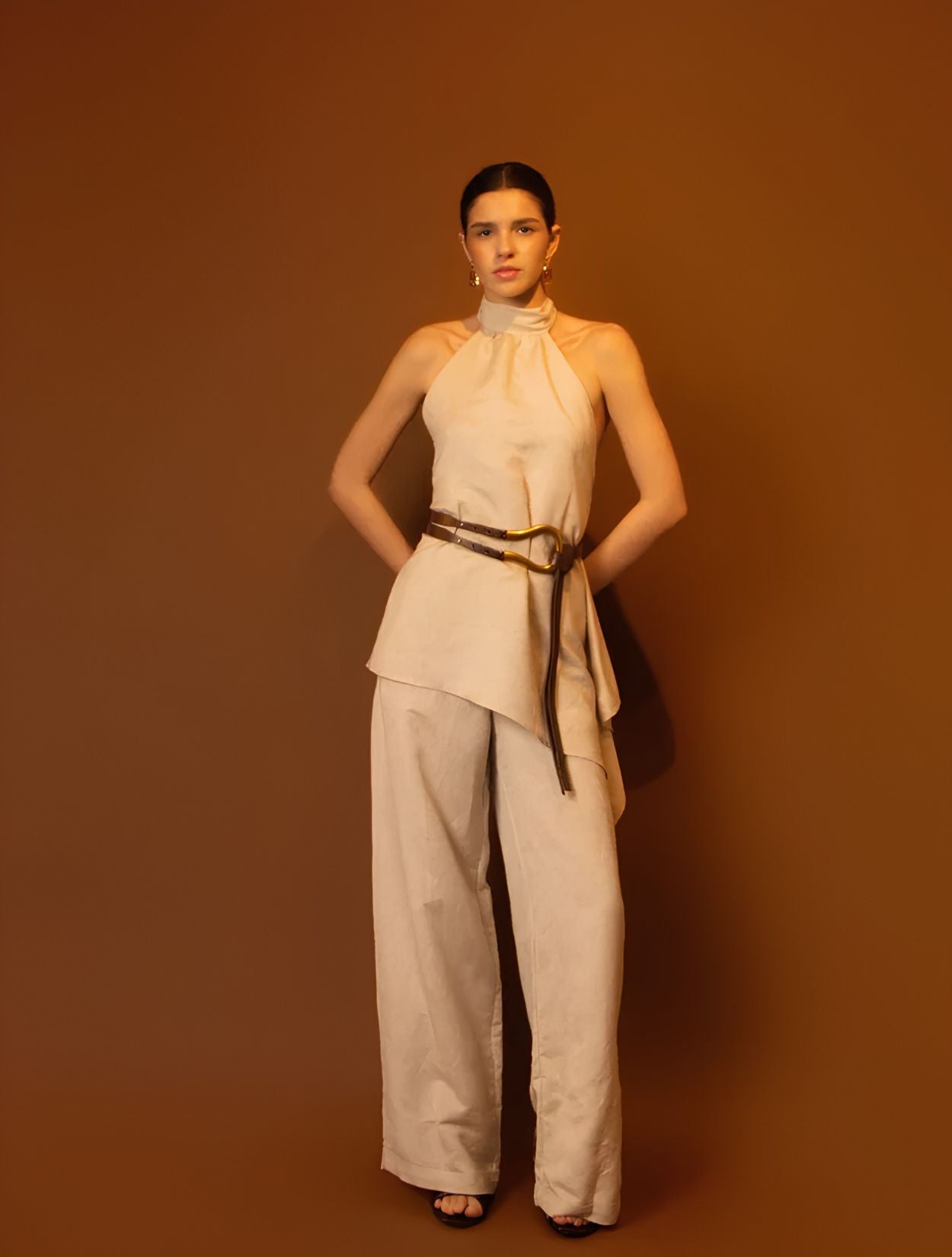 Aura Set Pant | Pantalón de Lino Elegante para Mujer