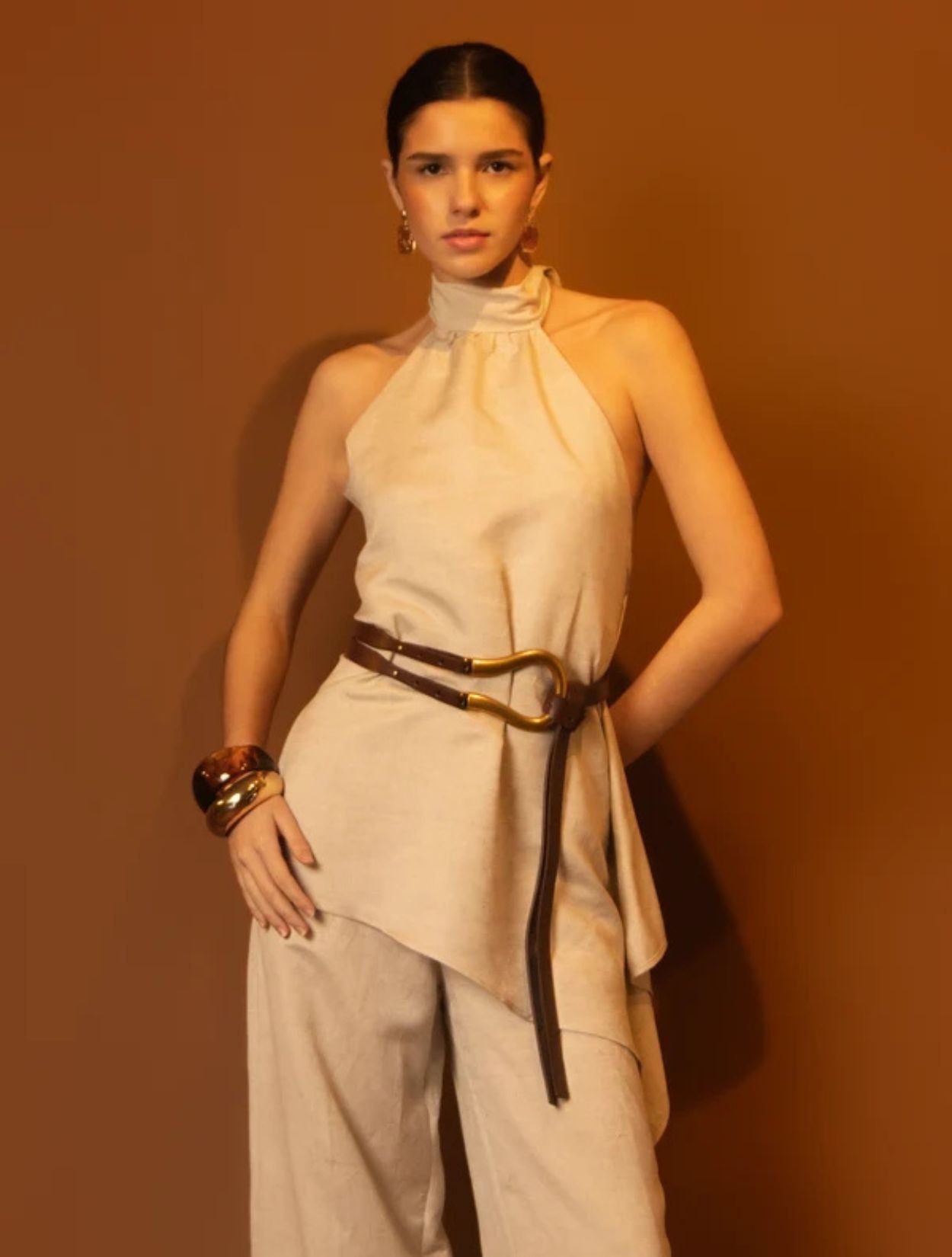 Aura Set Pant | Pantalón de Lino Elegante para Mujer