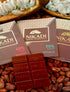 Barra de chocolate de origen NIKADI (Arauca, Boyacá y Meta) elaborada con cacao ancestral colombiano de alta pureza – Chocolatería de lujo de diseño nacional | Casa Precis, Concept Store