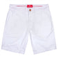 Bermuda de lino premium en color blanco de la marca Red Flag – Ropa de verano de lujo y diseño de autor hecho en Colombia | Casa Precis, Concept Store