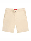 Short de algodón premium en color caqui modelo Comfy de la marca Red Flag – Ropa casual de lujo y diseño de autor hecho en Colombia | Casa Precis, Concept Store
