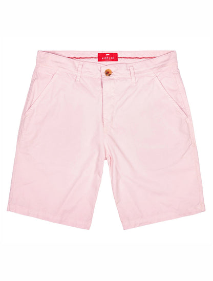 Bermuda de lino premium en color rosado de la marca Red Flag – Ropa de verano de lujo y diseño de autor hecho en Colombia | Casa Precis, Concept Store