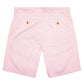 Bermuda de lino premium en color rosado de la marca Red Flag – Ropa de verano de lujo y diseño de autor hecho en Colombia | Casa Precis, Concept Store