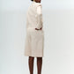 Blazer Huitaca | Blazer Beige con Detalles Dorados