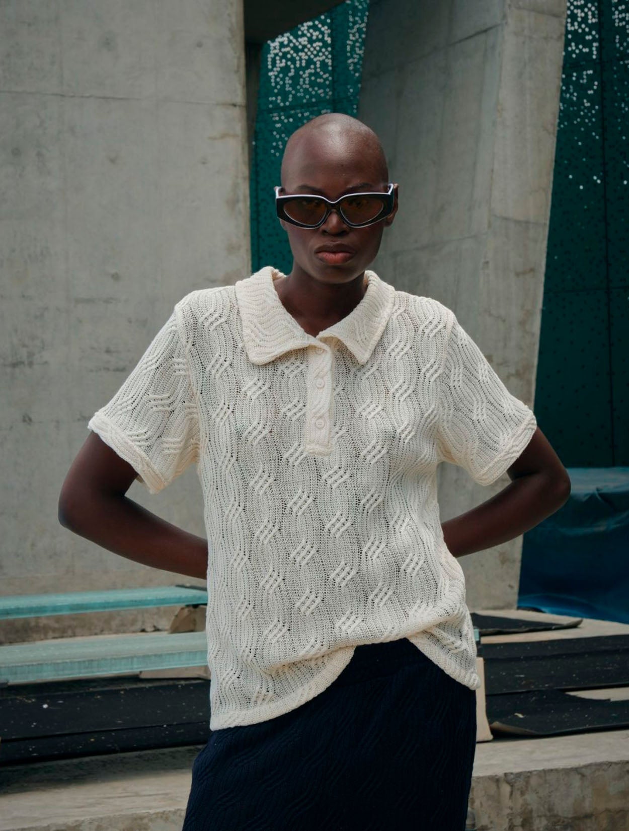 Blusa Polo Crochet | Ropa de Mujer Colombiana Crochet Polo Artesanal Verano
