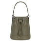 Bolso Naomi de VLN tipo bucket en cuero color verde con doble correa removible para mujer – Moda colombiana de diseño | Casa Precis, Concept Store