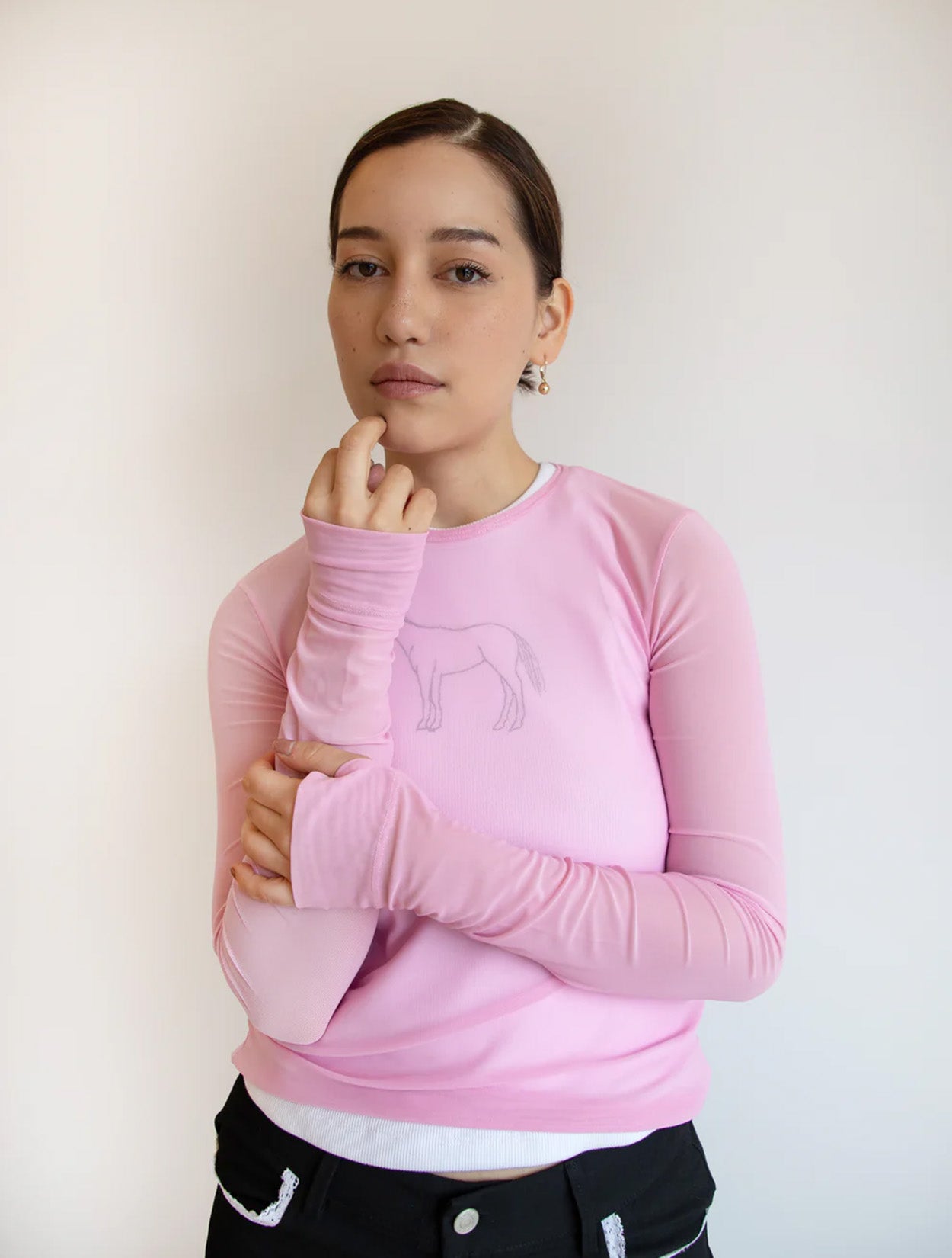 Roses Top | Ropa de Mujer Colombian Mesh Top Artesanal Handmade