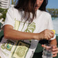 Matcha T-Shirt | Camiseta Oversized Resort de Santo Azul