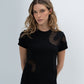 Camiseta Hissoria Black | Camiseta Femenina de Zierra Leona
