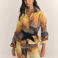 Chaqueta Beluga Atardecer para mujer | Chaqueta Estructurada de Zierra Leona