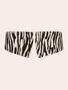 Cinturilla Zebrakentia en color blanco | Accesorios Artesanales Colombianos Cuero x Belt Me x Casa Precis