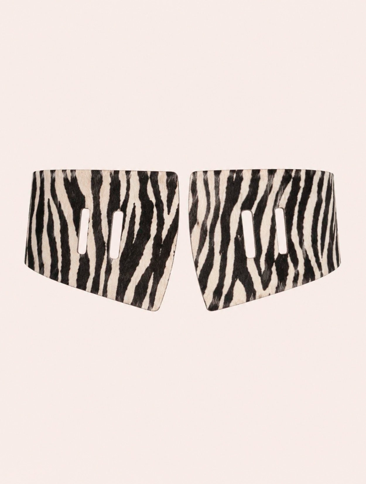 Cinturilla Zebrakentia en color blanco | Accesorios Artesanales Colombianos Cuero x Belt Me x Casa Precis