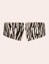 Cinturilla Zebrakentia en color blanco | Accesorios Artesanales Colombianos Cuero x Belt Me x Casa Precis