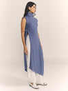 Cachalote Blue Cover Up | Capa Azul de Zierra Leona