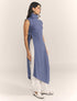 Cachalote Blue Cover Up | Capa Azul de Zierra Leona