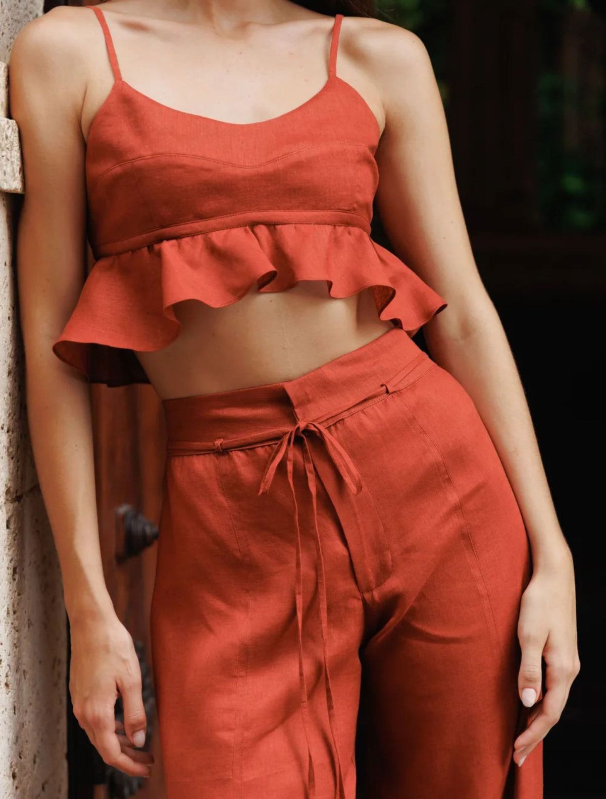 Malia Crop Top | Top Corto Femenino | Nue The Label