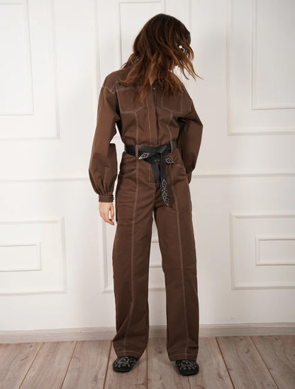 Jumpsuit Safari At The Disco | Ropa de Mujer Slow Fashion Algodón Colombiana x Piani x Casa Precis