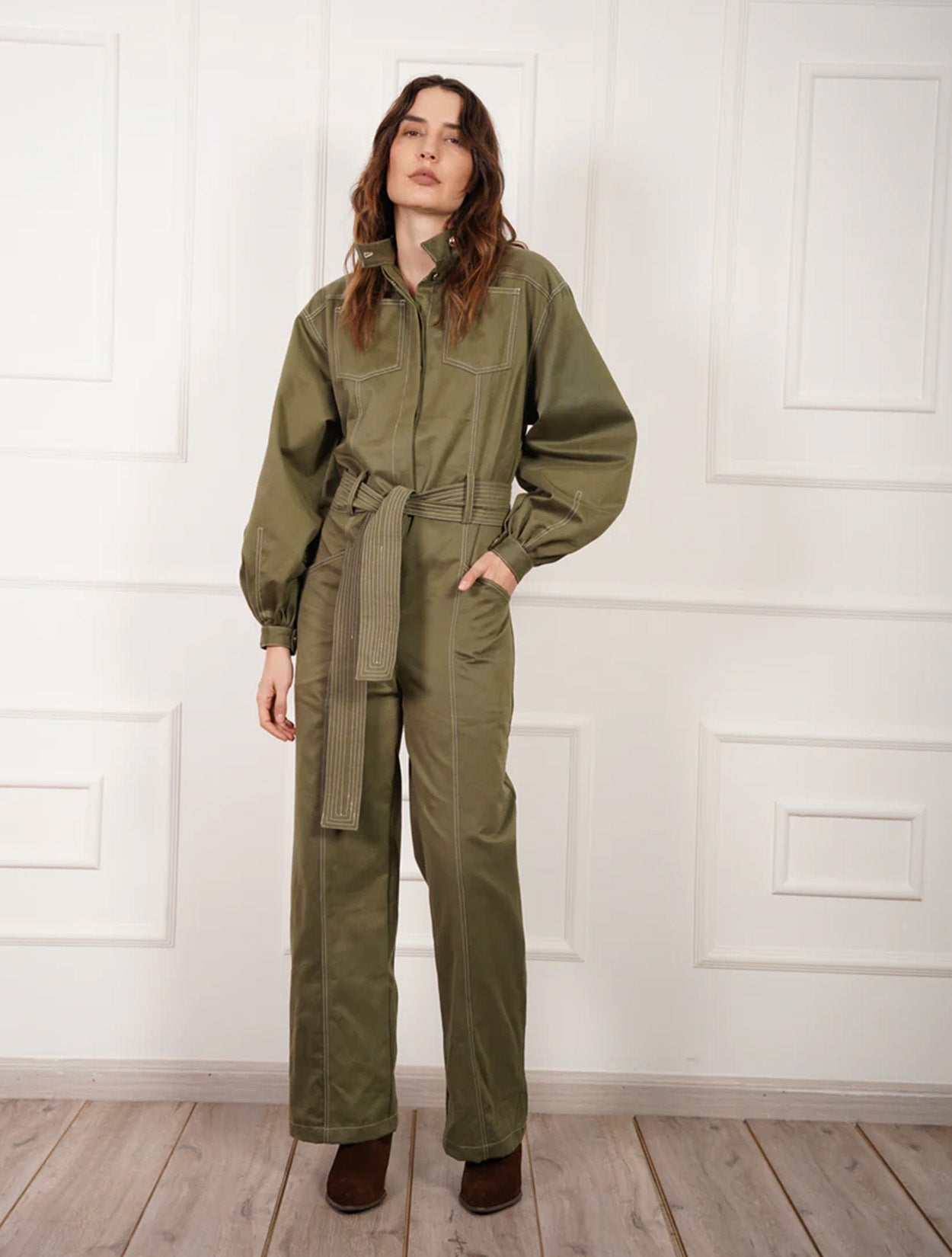 Jumpsuit Safari At The Disco | Ropa de Mujer Slow Fashion Algodón Colombiana x Piani x Casa Precis