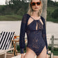Enterizo Lady Vela Jelly Deep de la marca Barcés con diseño minimalista estructurado y silueta anatómica de una pieza – Traje de baño entero de lujo hecho en Colombia | Casa Precis, Concept Store