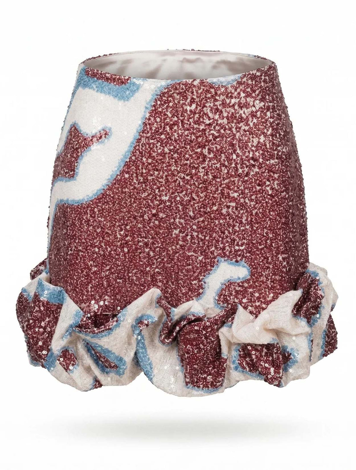 Falda Nublada Apegos | Falda de Diseño Contemporáneo | TERESA