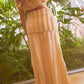 Falda larga de silueta fluida modelo Duna de la marca Juliamar – Ropa de lujo contemporáneo y diseño de autor hecho en Colombia | Casa Precis, Concept Store