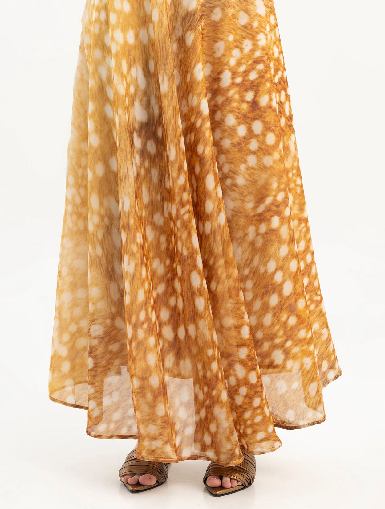 Falda Mycelium | Ropa de Mujer Slow Fashion Bohemia Colombiana Estampado x Circe x Casa Precis