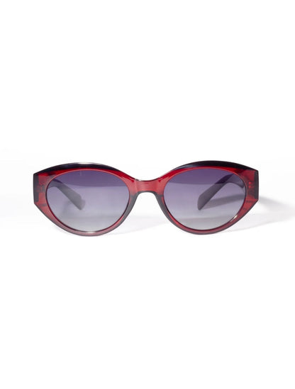 Gafas de sol Aura de Marolo en color morado con diseño geométrico y protección UV – Accesorios de lujo colombiano contemporáneo | Casa Precis, Concept Store