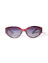 Gafas de sol Aura de Marolo en color morado con diseño geométrico y protección UV – Accesorios de lujo colombiano contemporáneo | Casa Precis, Concept Store