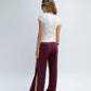 Pantalón Jaguar Merlot | Pantalón Femenino de Zierra Leona