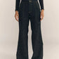 Minke Jean Black | Jean Negro de Tiro Alto