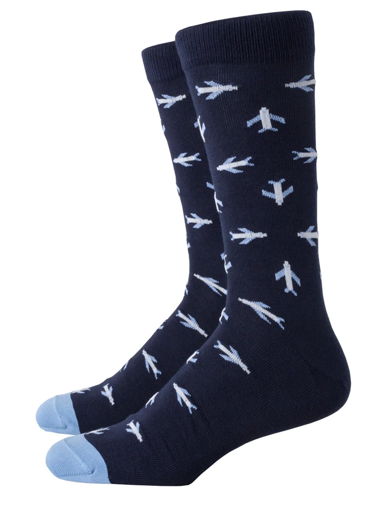 Medias Aviones | Accesorios Colombianos Medias Azules Diseño Exclusivo