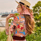 Mochila Nude de la marca Flor Amazona de diseño de autor artesanal con detalles de lujo contemporáneo – Bolso exclusivo hecho en Colombia | Casa Precis, Concept Store