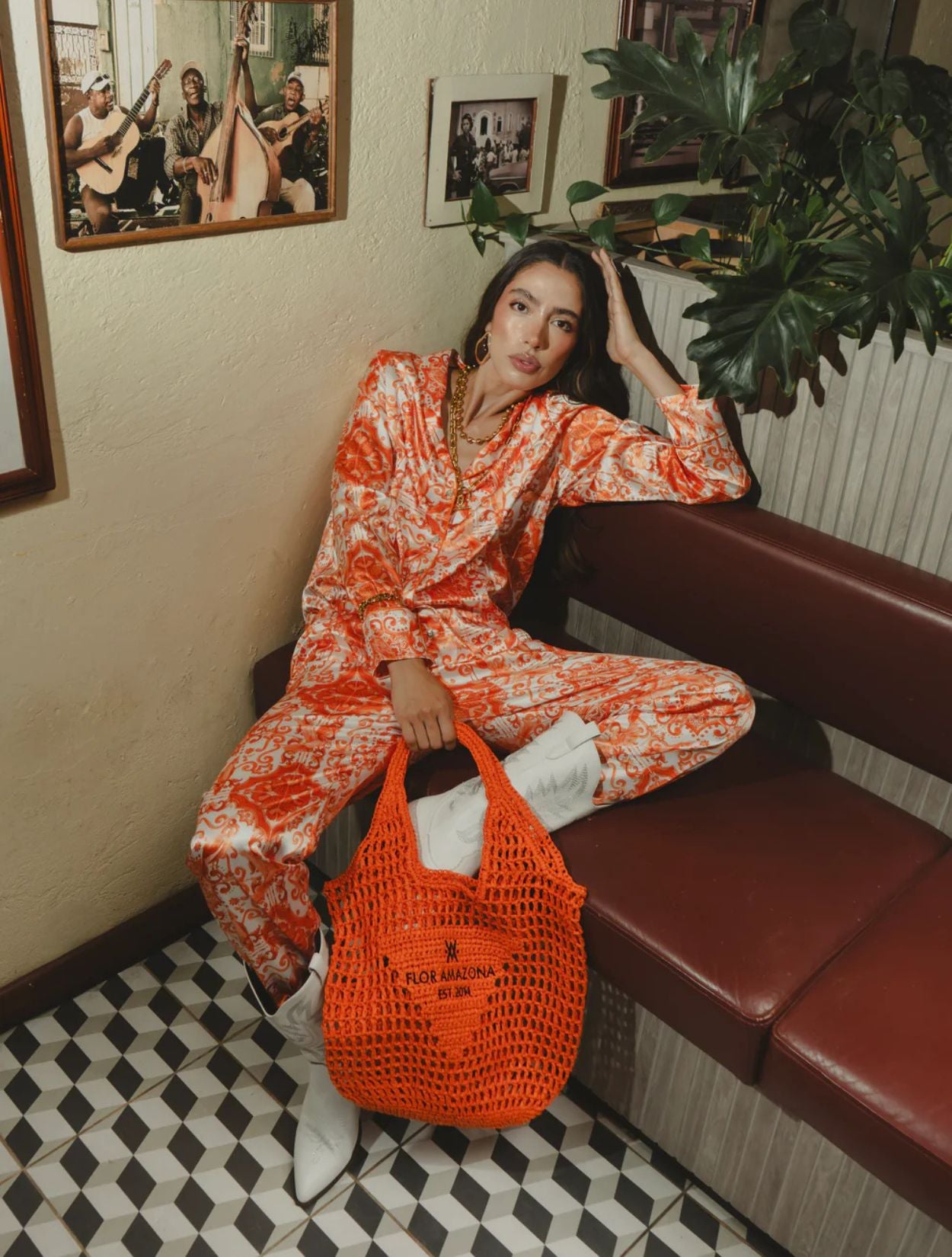 MOCHILA PLAYERA TANGERINE