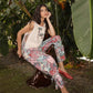 Pantalón Greenhouse Paradise | Ropa de Mujer Slow Fashion Estampado Colombiano x Flow Inspire Us x Casa Precis