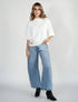 Pantalón Burbuja Azul | Pantalón Denim Azul | +57