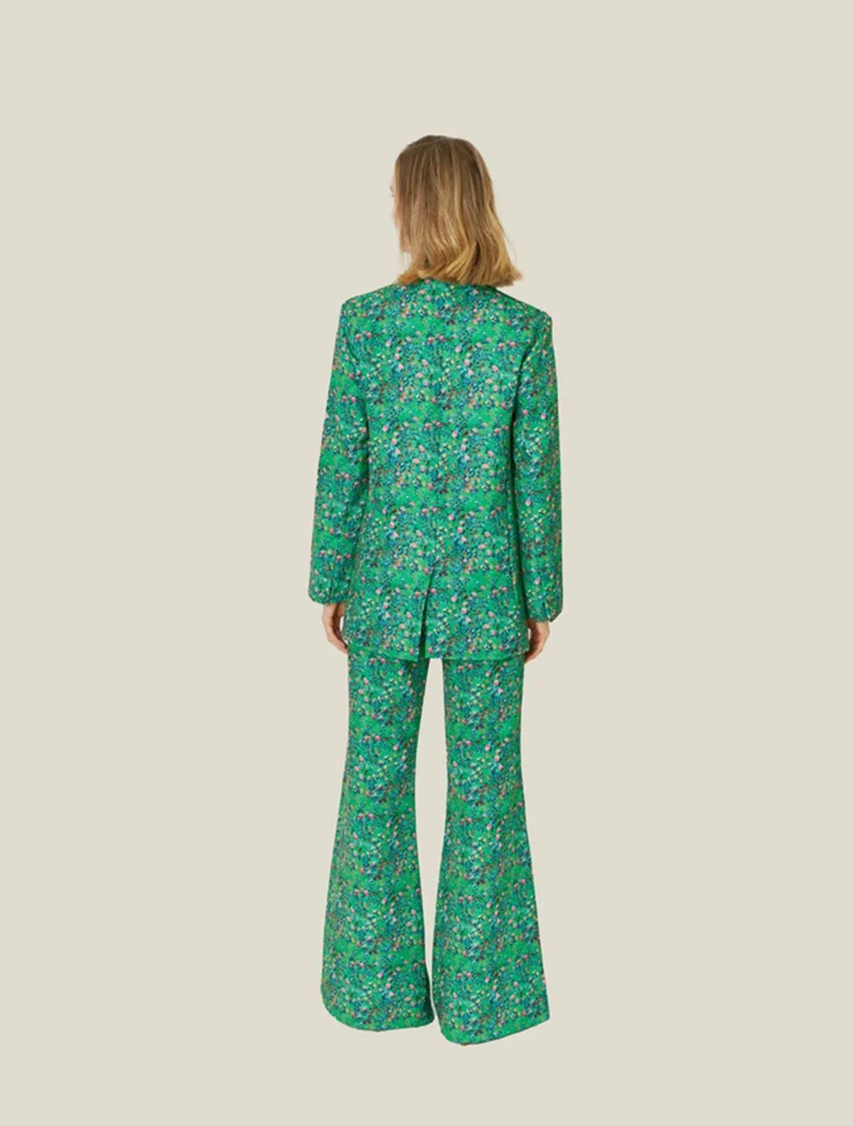 Blazer Jardín Esmeralda | Blazer Femenino Verde | The Good Neighbor