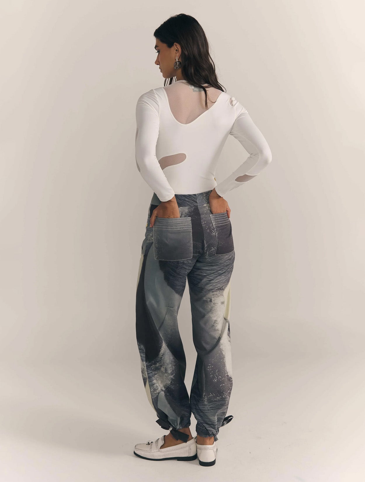 PANTALÓN ORCA | Pantalón Tiro Alto y Bota Ancha