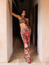 Vibe Pant de la marca Bianco con silueta de bota amplia y caída fluida – Pantalón de lujo y diseño de autor hecho en Colombia | Casa Precis, Concept Store