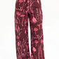 Helios Pink Pant | Pantalón de Tiro Alto Estampado | Circe World