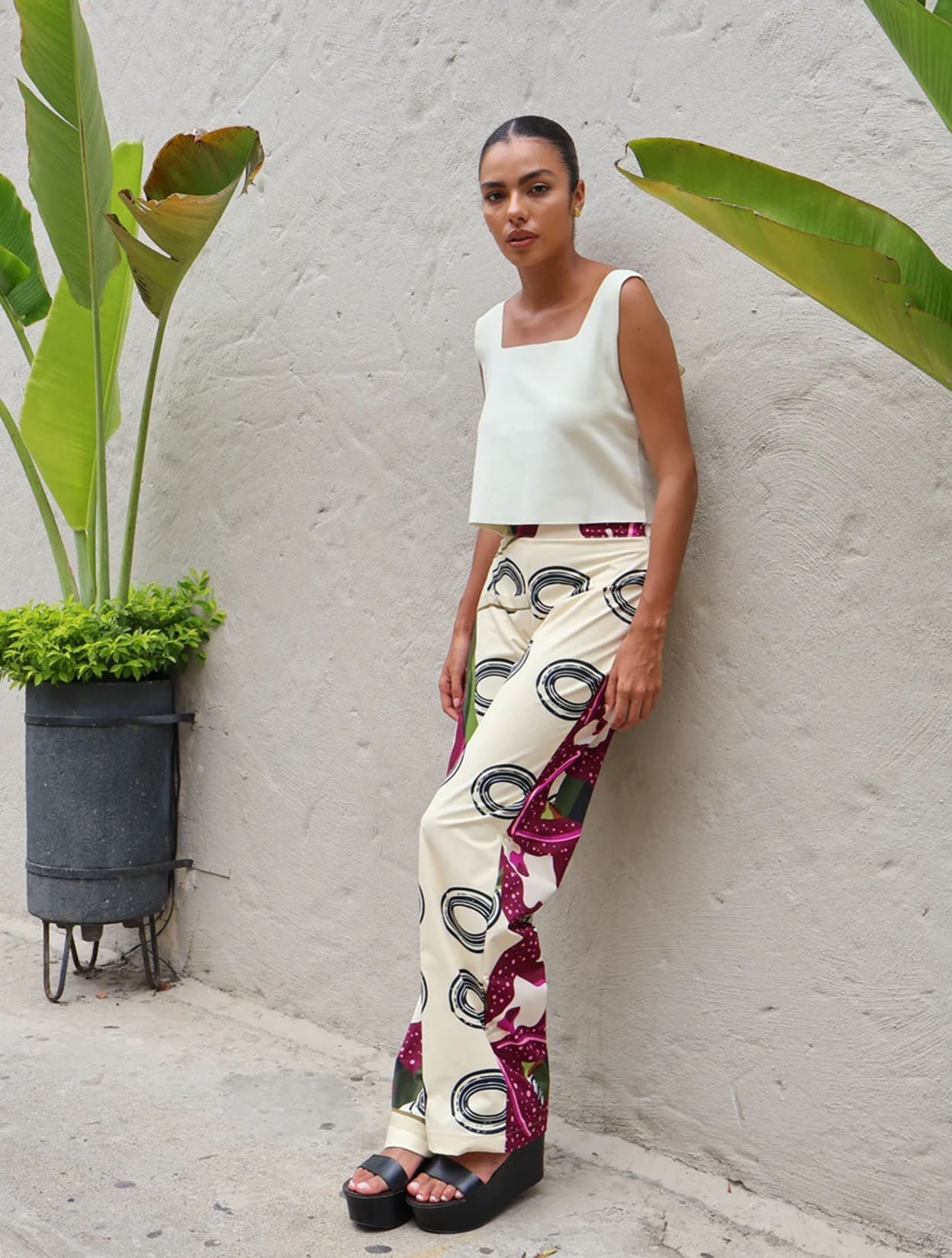 Orquidea Pant | Pantalón Femenino Resortwear | Magdalena 1721