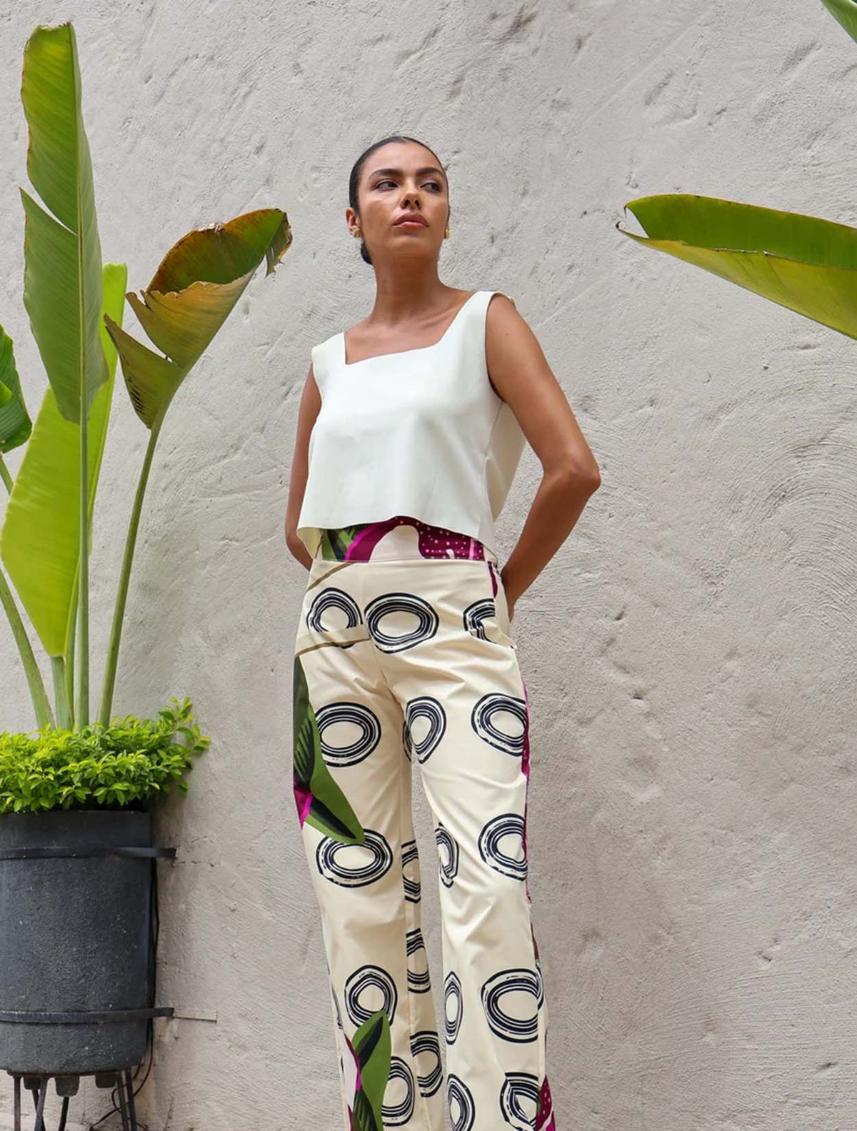 Orquidea Pant | Pantalón Femenino Resortwear | Magdalena 1721