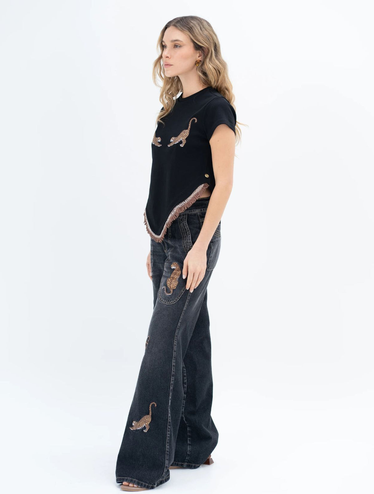 Pantalón Panthera Negro | Pantalón Negro para Mujer | Zierra Leona