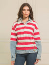 Polo Preppy Love Red | Ropa de Mujer Slow Fashion Preppy Colombiana 2026 x Flow Inspire Us x Casa Precis