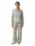 Set de Pantalón y Camisa Acuarela Beige en Viscosa Sostenible de la marca colombiana Alma Pajamas x Casa Precis, Concept Store