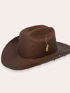 Sombrero After Dark de la marca SerSer en fieltro premium color negro con diseño de autor de ala ancha estructurada – Sombrero de lujo artesanal hecho en Colombia | Casa Precis, Concept Store