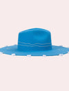 Sombrero Clouds in My Eyes de la marca SerSer en fieltro premium con diseño onírico de autor y ala ancha estructurada – Sombrero de lujo artesanal hecho en Colombia | Casa Precis, Concept Store