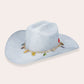 Sombrero Hide & Seek de la marca SerSer en fieltro premium con diseño conceptual de autor y ala ancha estructurada – Sombrero de lujo artesanal hecho en Colombia | Casa Precis, Concept Store